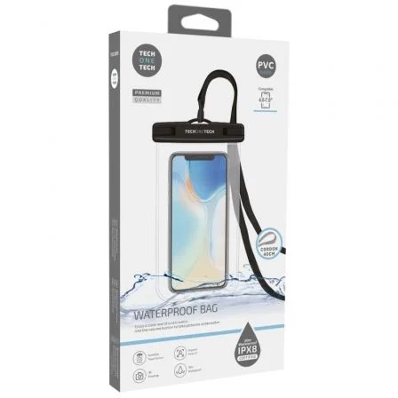 Tech One Tech Funda Impermeable Universal TEC2850 Negra